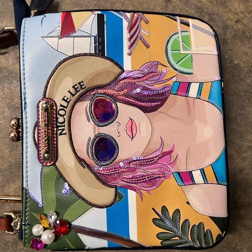 Nicole Lee Colorful Women's Crossbody Bag - Picture 4 of 6